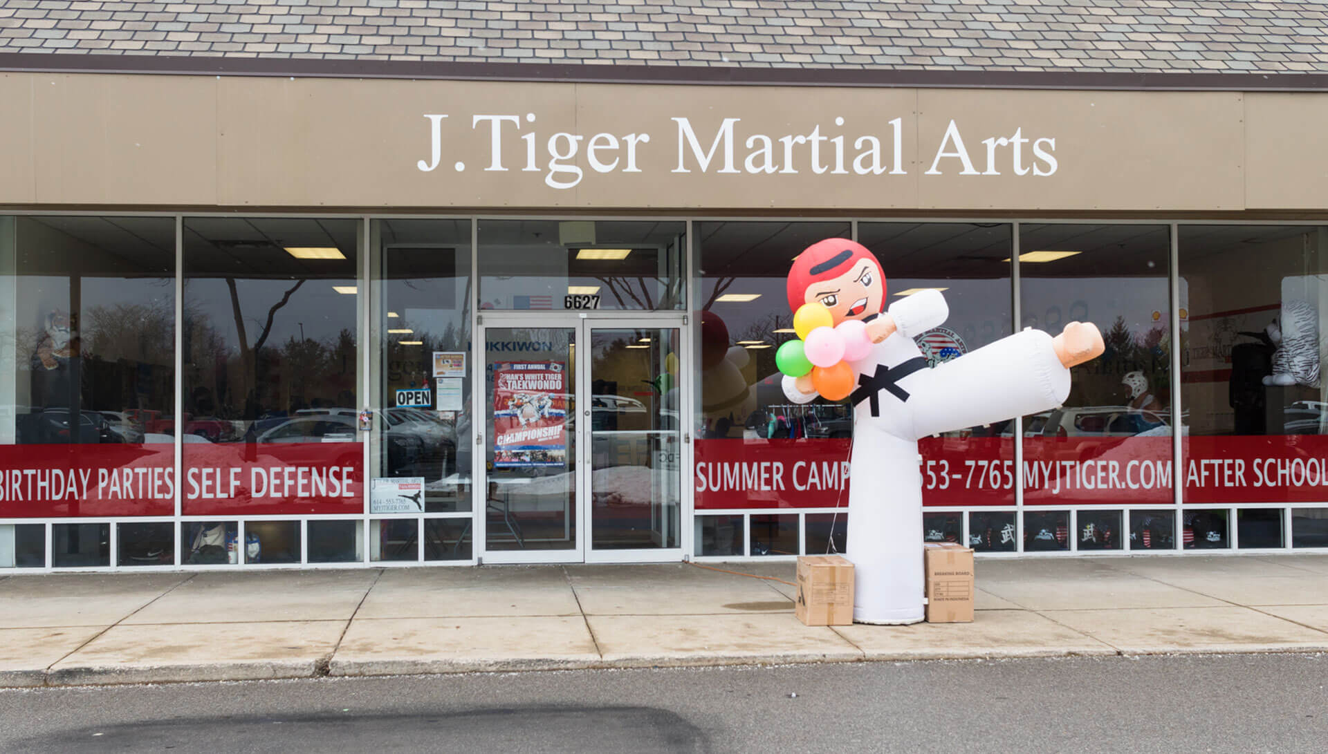 JTiger_exterior J Tiger Martial Arts Taekwondo